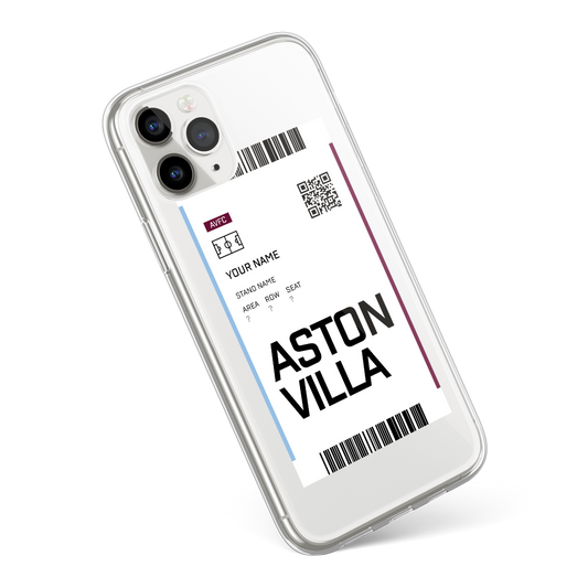 Aston Villa Ticket Case